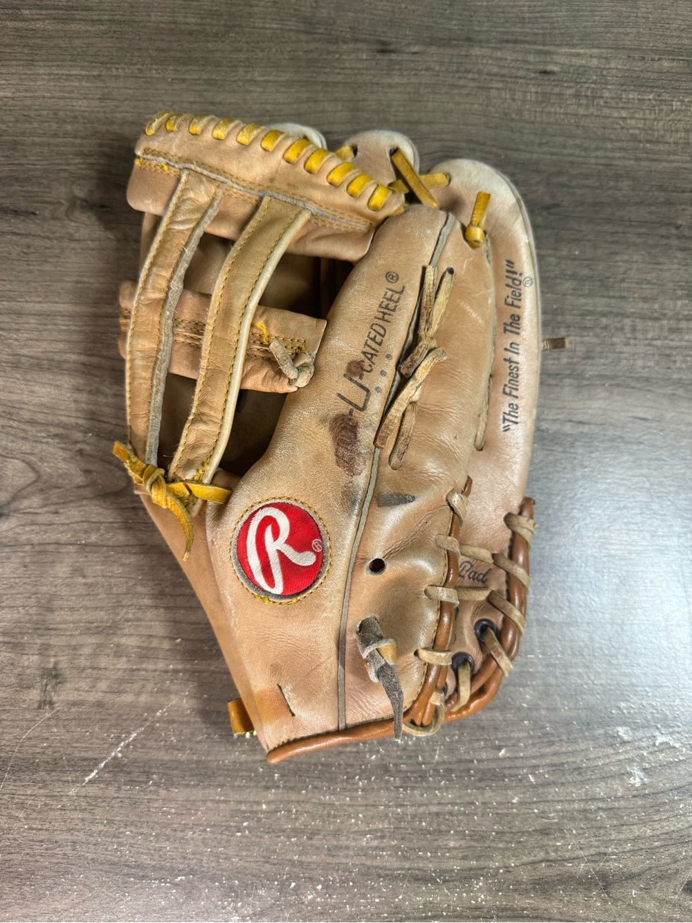 Rawlings Ozzie Smith Brown Leather Baseball Right Handed Glove (RBG50)